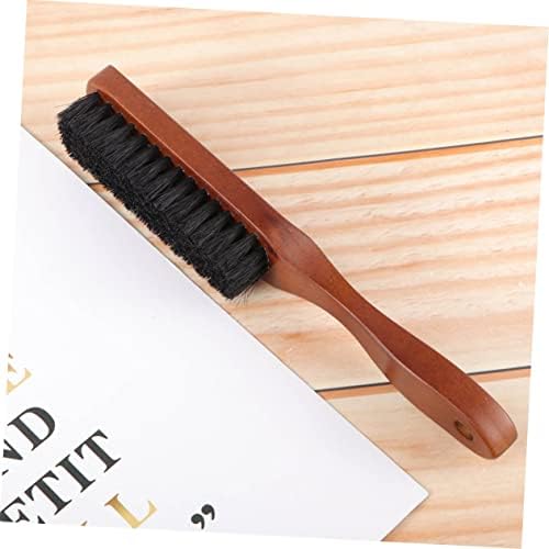 Natural Pig Bristle Hair Brush Styling Beard Brush for Men for Mustache Trimmer