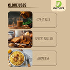 Organic Whole Cloves 8.8 oz (250 g)