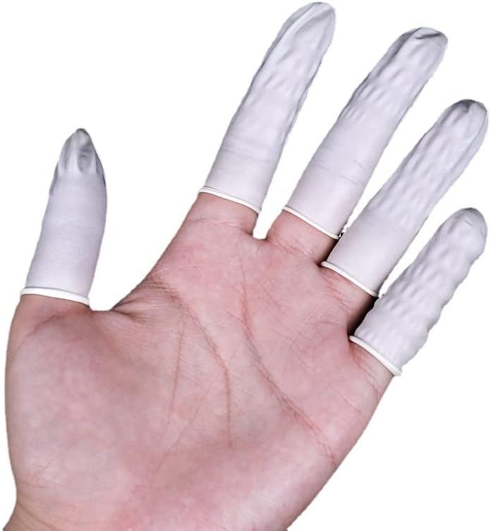 500g Disposable Latex Powder-free Finger Cots (L)