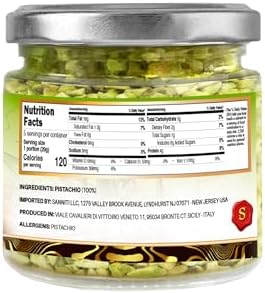 Sanniti Pistachio Crumble, 3.5 oz – Finely Crushed Italian Pistachios | Product of Italy