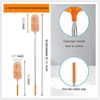 3 Pcs, [Microfiber] Hand [Duster] [Washable] Microfibre Cleaning Tool Extendable [Duster] s for Cleaning Office, Car, Computer, Air Condition