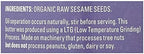 Artisana Organics Raw Tahini Sesame Seed Butter, 14-Ounce Jars (Pack of 6)