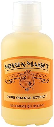 Nielsen-Massey Pure Orange Extract for Baking, Cooking and Drinks, 18 Ounce Bottle