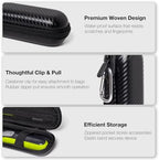 Nincha Compact Travel Trimmer Case for Philips Hybrid Electric Trimmer and Shaver, Face + Body Groomer QP2724/90, QP2834/70, QP1924/70, QP6531/70, QP4631/90, Hard Carrying Case, Black