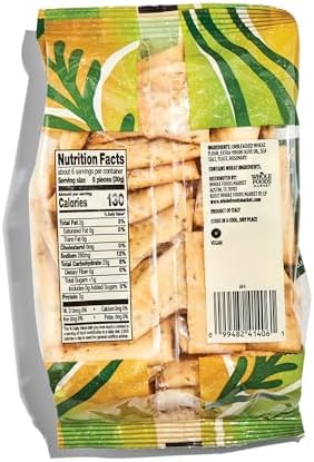 Whole Foods Market, Sea Salt and Rosemary Crostini, 6 Ounce