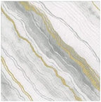 Caspari Marble Paper Cocktail Napkins in Grey, 20 Per Package