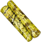 Amazing Gemstone Green Opal Crystal Wand Massage Stick - Pelvic Wand Gua Sha for Adults - Crystals and Healing Stones Massage Wands for Adults Gifts (Smooth)