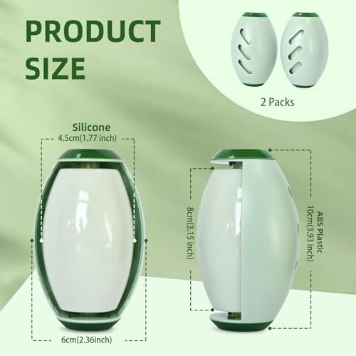 2 Pack Reusable Lint Roller Portable Mini Lint Remover Cat Pet Hair Rollers Travel Size Sticky Cleaner Dog Hair Remover for Clothes Washable Gel Lint Roller Ball