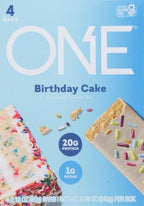 One Protein Bars Birthday Cake, 2.12 Oz, 4 Ct