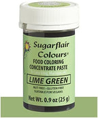 Sugarflair Food Coloring Concentrate Paste, 25 Grams Lime Green