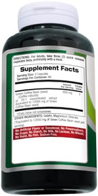 FITO MEDIC'S Lab | Green Coffee Bean Extract | Green Coffee Beans | 180 Capsules