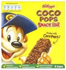 Kellogg's Coco Pops Snack Bar 6 X 20G