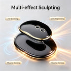 8mm EMS Microcurrent Body Sculpting Machine, 3-in-1 RF Radio Frequency & Color Light Therapy Fat Burning Device, Portable Slimming Massager for Abdomen, Waist, Arms, Legs, Home Use for Women