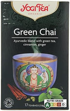 YOGI TEA Organic Green Chai Tea, 17 CT