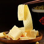 SXET Dried Tofu Skin, 2 Packs Handmade Bean Curd Sheets, Chinese Special Youdoupi, Soy Products, Vegetarian Food, Fit for Hot Pot, Cold Vegetable, Stir Fry 豆腐皮 120g/4.23oz per Pack (Pack of 2)