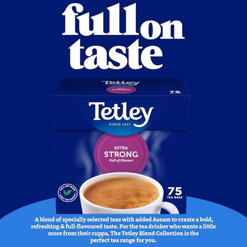 Tetley Extra Strong Tea Bags 75S 237G
