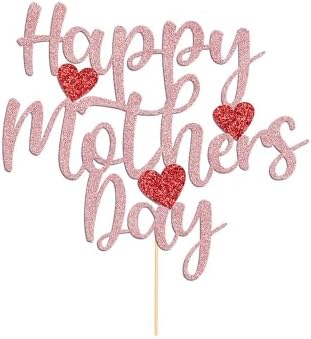 Happy Mother's Day Cake Topper, Mother's Day Party Decorations/grandmother's birthday Party Decorations