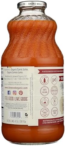Lakewood Organic Fresh Pressed Pure Carrot -- (1 X 32 FL OZ)