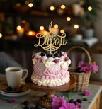 Happy Diwali Cake Topper, Indian Festival of Lights Party Decorations, Let's Get Lit Warm Wishes Light Decor, Diwali Rangoli Diya Decoration Supplies Gold Glitter