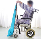 Long Adult Size Fleece-Lined Wheelchair Cosy Cover Wheelchair rain Cover Adult Waterproof Windproof Warm Wheelchair Cover Easy to Fit Wheelchair Blanket B
