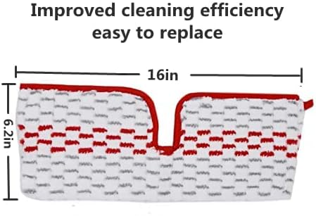 6 Pack Reusable Replacement Mop Pads,Microfiber Washable Spray Mop Refills Compatible with O Cedar Promist Max Spary Mop