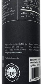 Schlacher & Söhne Styrian Pumpkin Seed Oil: 100% Pure, Cold Pressed, Non GMO, Gluten Free, Vegan, May Helps in Hair Growth, Made in Austria (8.4 FL OZ of 250 ml)