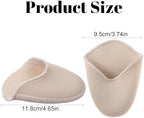 Ballet Toe Pads, Gel Toe Protectors, Silicone Toes Pads Caps Covers for Ballet Pointe Shoes High Heels Pain Relief, Reusable Toes Sleeves for Women Men