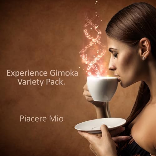 GIMOKA PREMIUM BLENDS Coffee Capsules Compatible with Nespresso Machines, 100 Count - VARIETY PACK, Italian Espresso Pods.
