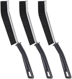 3 Pack Crevice Cleaning Brush with Handle,Hard Bristle Crevice Cleaning Tool,Baseboard Cleaner,Gap Cleaning Tools,Grout Scrub Brush, House Cleaning Supplie for Bathroom,Kitchen