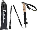 Lightweight Collapsible Trekking Pole - 7075 Aluminum Adjustable Walking Stick for Hiking & Travel, Foldable Quick-Lock Design, Single Pole for Adults & Seniors
