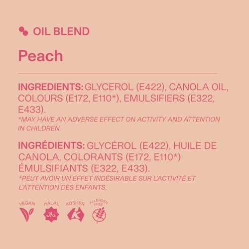 Colour Mill Oil-Based Food Coloring, 20 Milliliters (Peach)