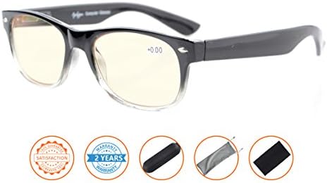 Blue Light Filter UV Protection Classic Eyeglasses Computer Reading Glasses
