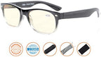 Blue Light Filter UV Protection Classic Eyeglasses Computer Reading Glasses