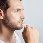 ZWILLING Nose Facial Hair Scissors, Durable Stainless Steel, Matte, Premium Facial Care, 105 mm