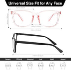 Blue Light Glasses for Women Men Bluelight Blocking Glasses Computer Protection Gaming TV Phone Reading Eyeglasses
