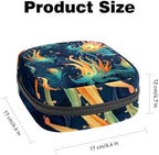 Sea Slug Sanitary Napkin Storage Bag, Tampons Collect Holder Purse, First Period Kit for Girls Women, Pad Bag for Period for School