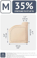 Brison Podiatrist-Designed Metatarsal Pads for Women & Men - Ball of Foot Cushions for Pain Relief Gel Sleeves from Metatarsalgia Morton’s Neuroma - 2 Pairs(Beige, Medium)