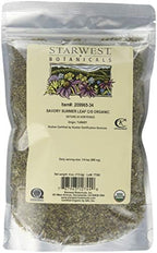 Starwest Botanicals Organic Savory Leaf Cut & Sifted, 4 Ounces