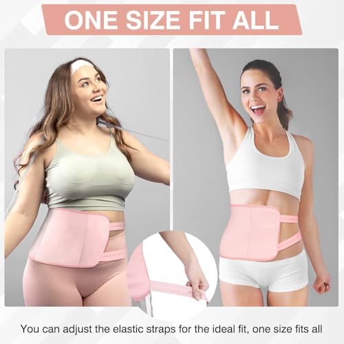 Castor Oil Pack, Adjustable Reusable Castor Oil Pack Wrap for Liver Detox, Castor Oil Pack Wrap for Stomach Less Mess, Elastic Strap Bamboo Cotton Machine Washable Anti Oil Leak