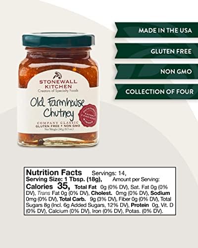 Stonewall Kitchen Old Farmhouse Chutney, 8.5 Ounces