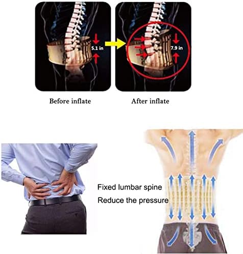 Back Decompression Belt Lumbar Support Relief Back Pain - Lower Back Traction Device Fixing Belt Lumbar Disc Traction Belt