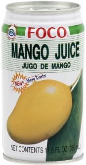 FOCO Mango Juice (Jugo De Mango) - 11.8 Fl Oz (Pack of 6)