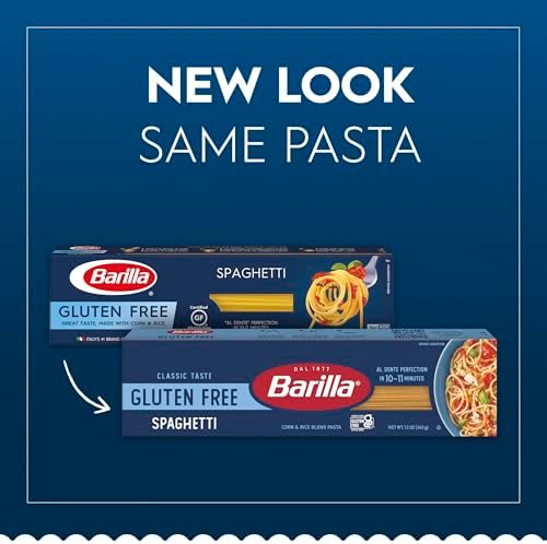 Barilla Gluten Free Spaghetti, 12 Ounce - Non-GMO Gluten Free Pasta Made with Blend of Corn & Rice