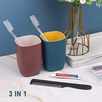 50 Pack Disposable Toothbrushes with Toothpaste and Comb for Homeless Individually Wrapped,10g Travel Toothpaste,7inch Black Hair Comb, Toothbrush for Hotel,AirBnb,Shelter,Charity
