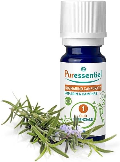 Puressentiel Organic Essential Oil- Rosemary Camphor for Unisex - 0.3 oz Oil