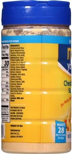 Mac Yourself | Delicious Cheddar Cheese Sauce Mix | Perfect Cheese Powder for Macaroni, Nachos, Veggies and More | 9.3 oz