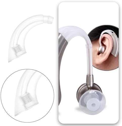 1pc Hearing Aid Replacement Ear Hook Transparent Plastic Ear Hook Hearing Aid Accessories Compatible with Signia Run Fun Fast Prompt