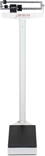 DETECTO 337 Mechanical Physician Beam Scale Without Height Rod, Dual Reading KG/LB
