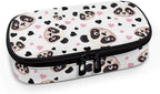 Panda Heart Diabetic Supplies Travel Bags Portable Insulin Container Travel Size Durable Medical Insulated Storage Case for Insulin Pen Blood Sugar Test Strips Syringe Needles