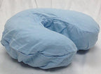 Clinical Health Services, Inc. Deluxe Flannel Massage Face Rest Cover Cozies, Includes 4pcs (Blue)